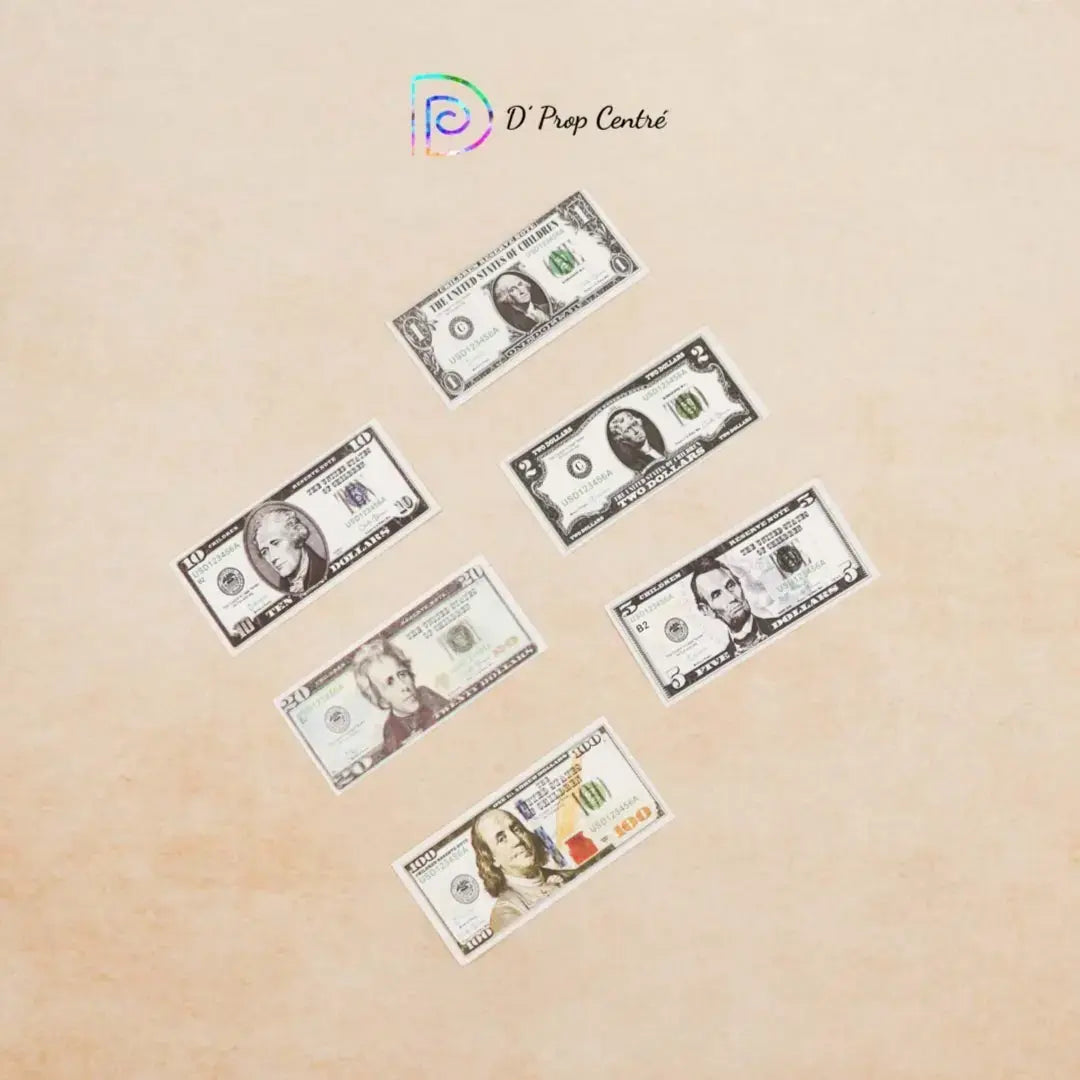 Fake Notes Set of 6