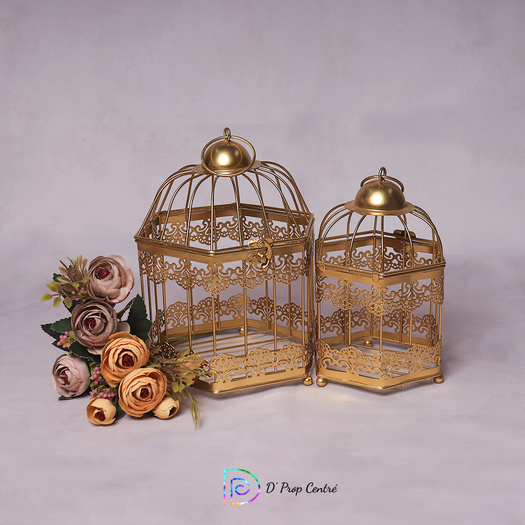 Golden Cage - Set of 2