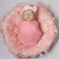 Faux Layer With Netted Wrap and Headband Combo