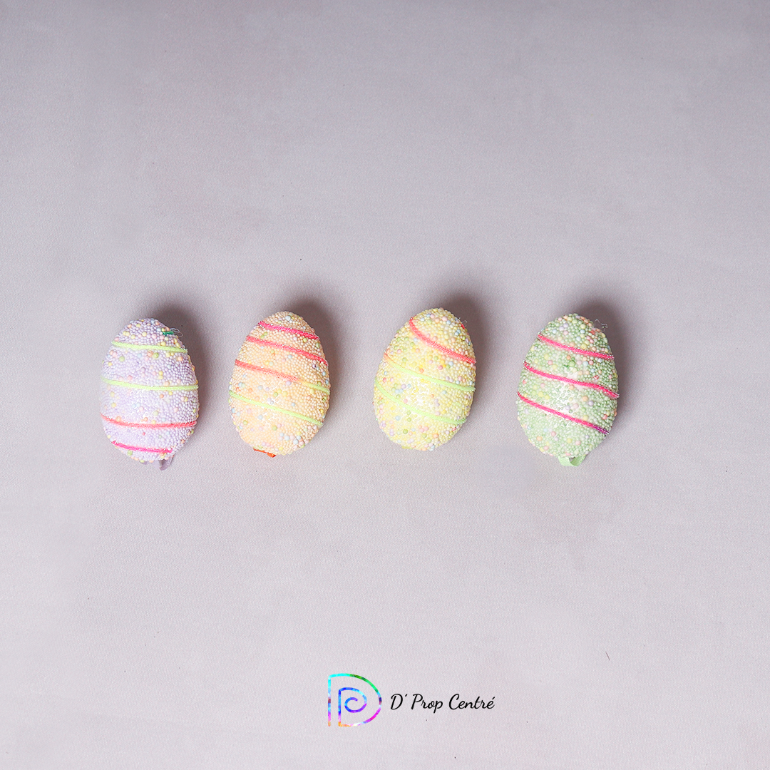 Easters Color Eggs Set of 4