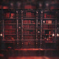 Ancient Godhic Library Backdrop