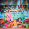Beach Van Backdrop