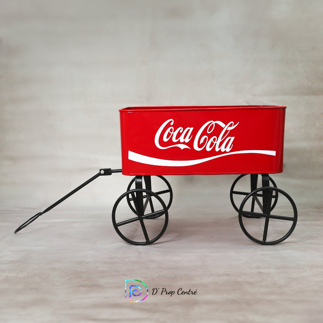 Coca cola & Christmas Cart