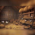 Coop House Backdrop