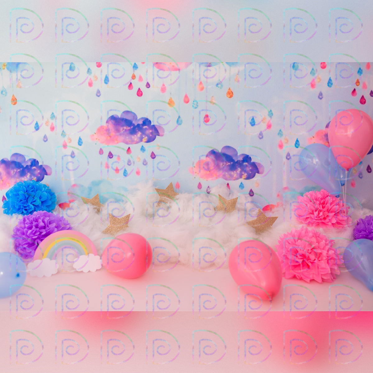 Cotton Candy Backdrop