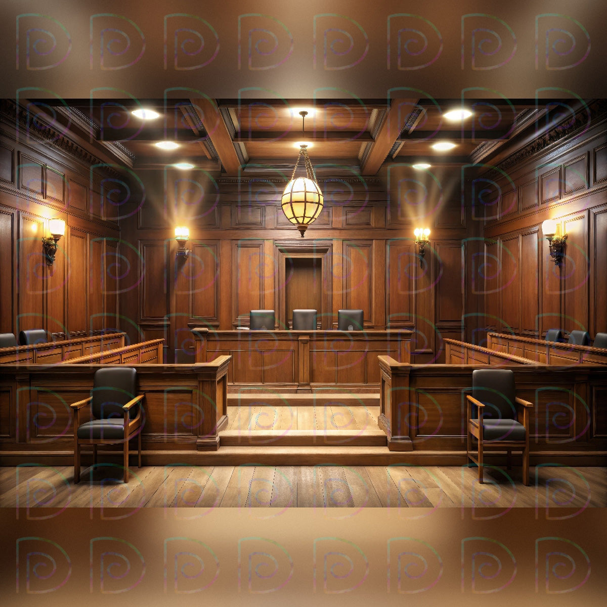 Court Room Backdrop