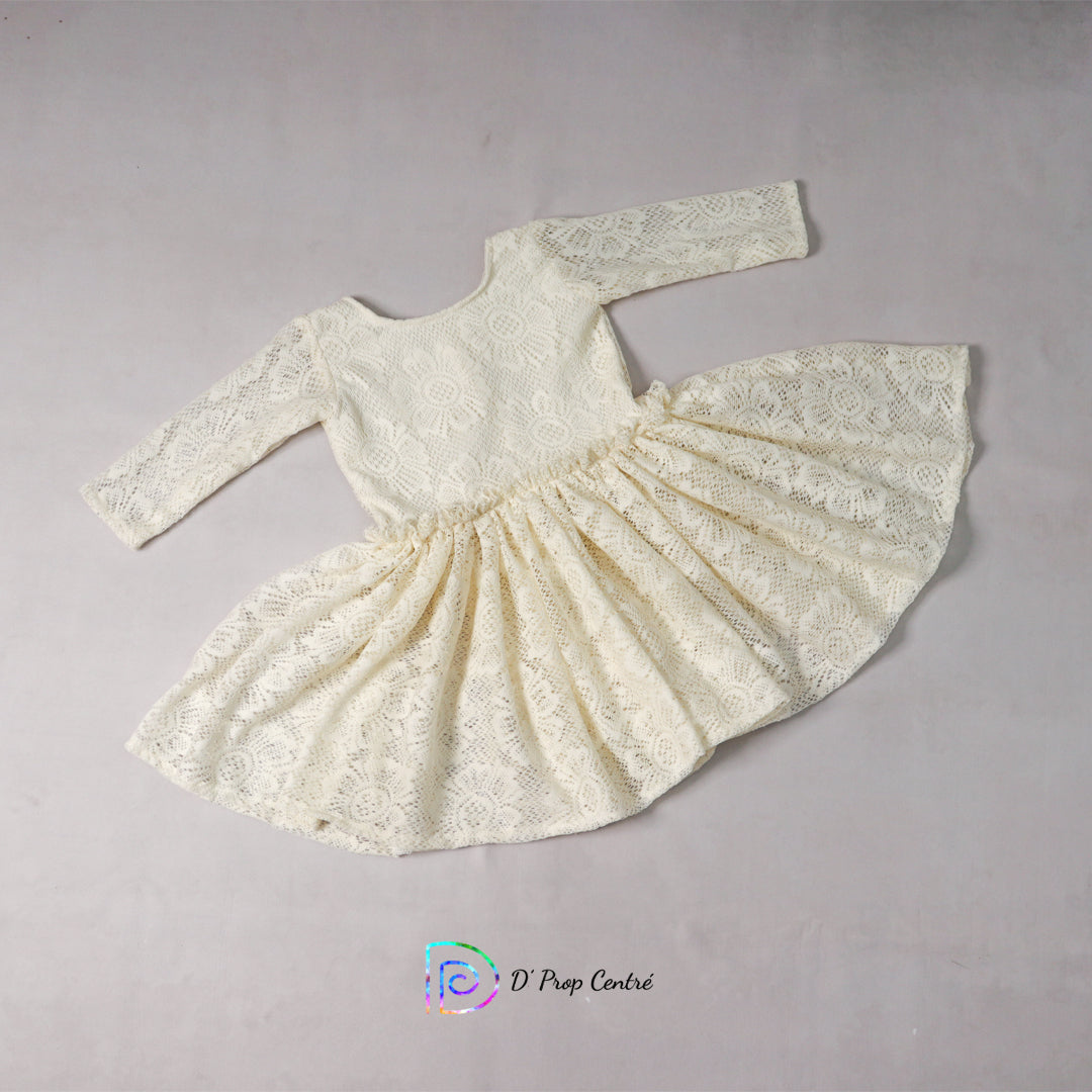 Creme Frock
