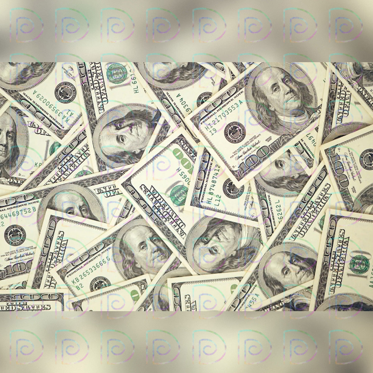 Dollar Backdrop