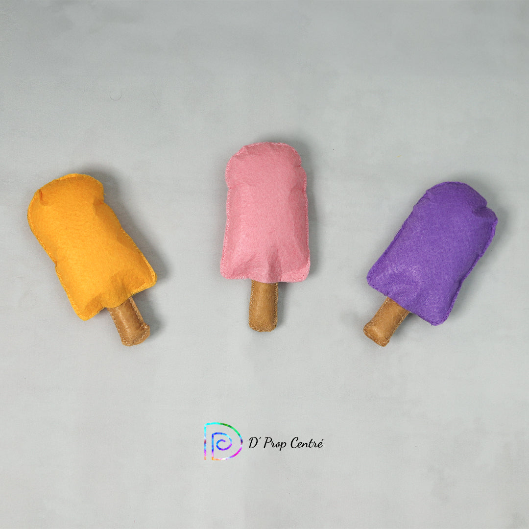 Felt Popsicles (Set of 3)
