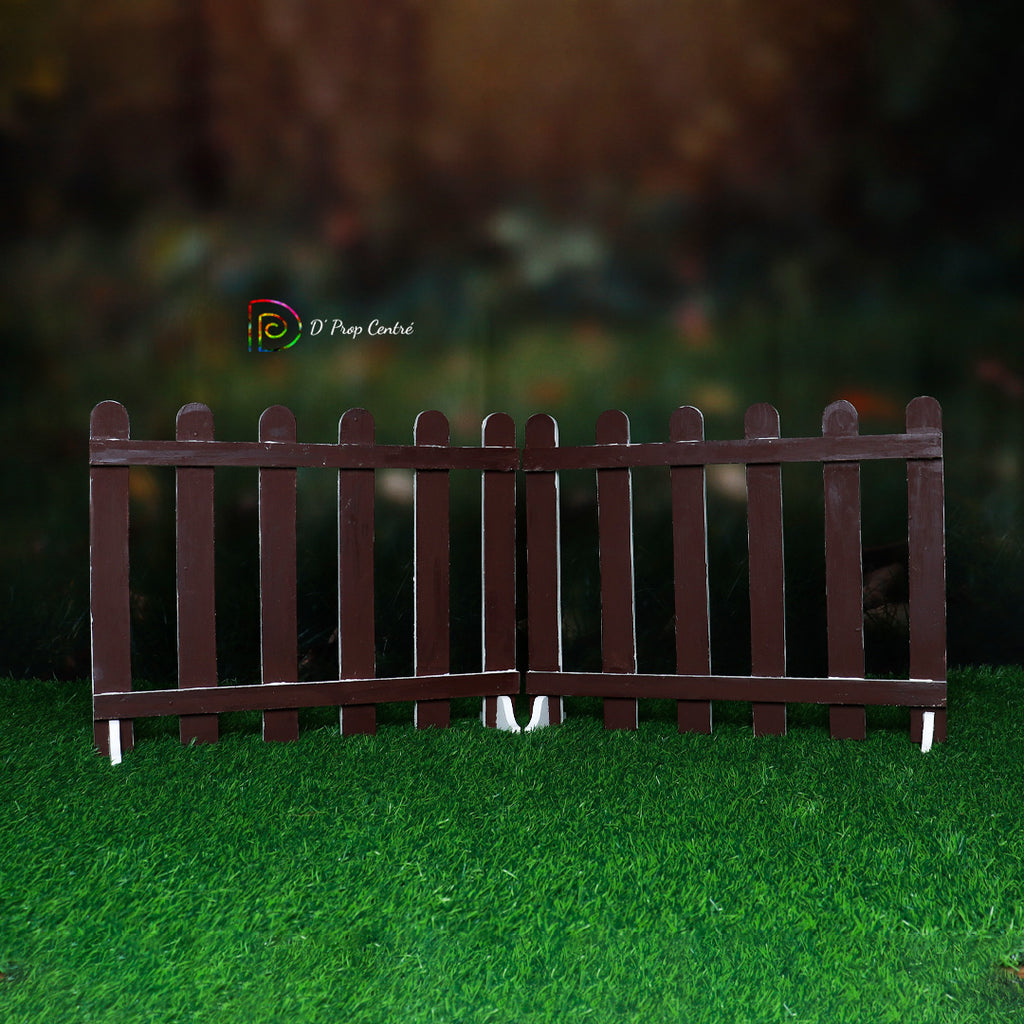 Wooden Fence Pair