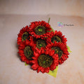 Color Sunflower Bunch
