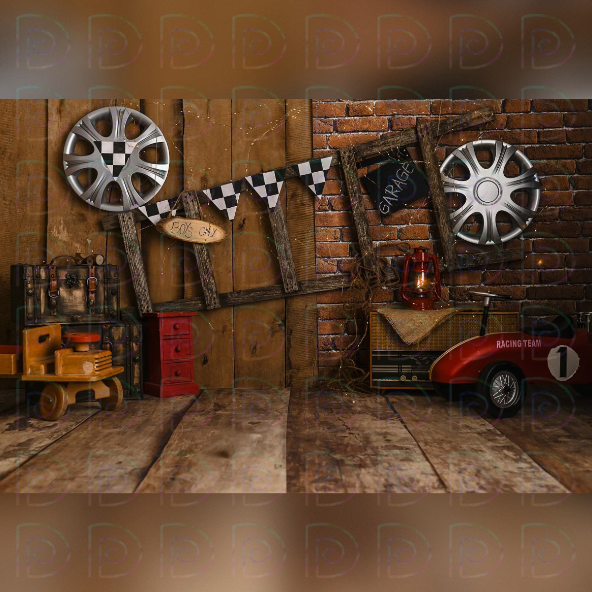 Garage Backdrop