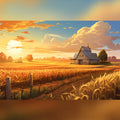 Golden Farm Backdrop