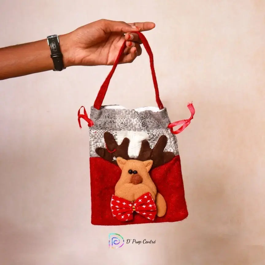 X Mas Reindeer Bag
