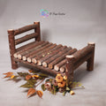 Wooden Logg Bed