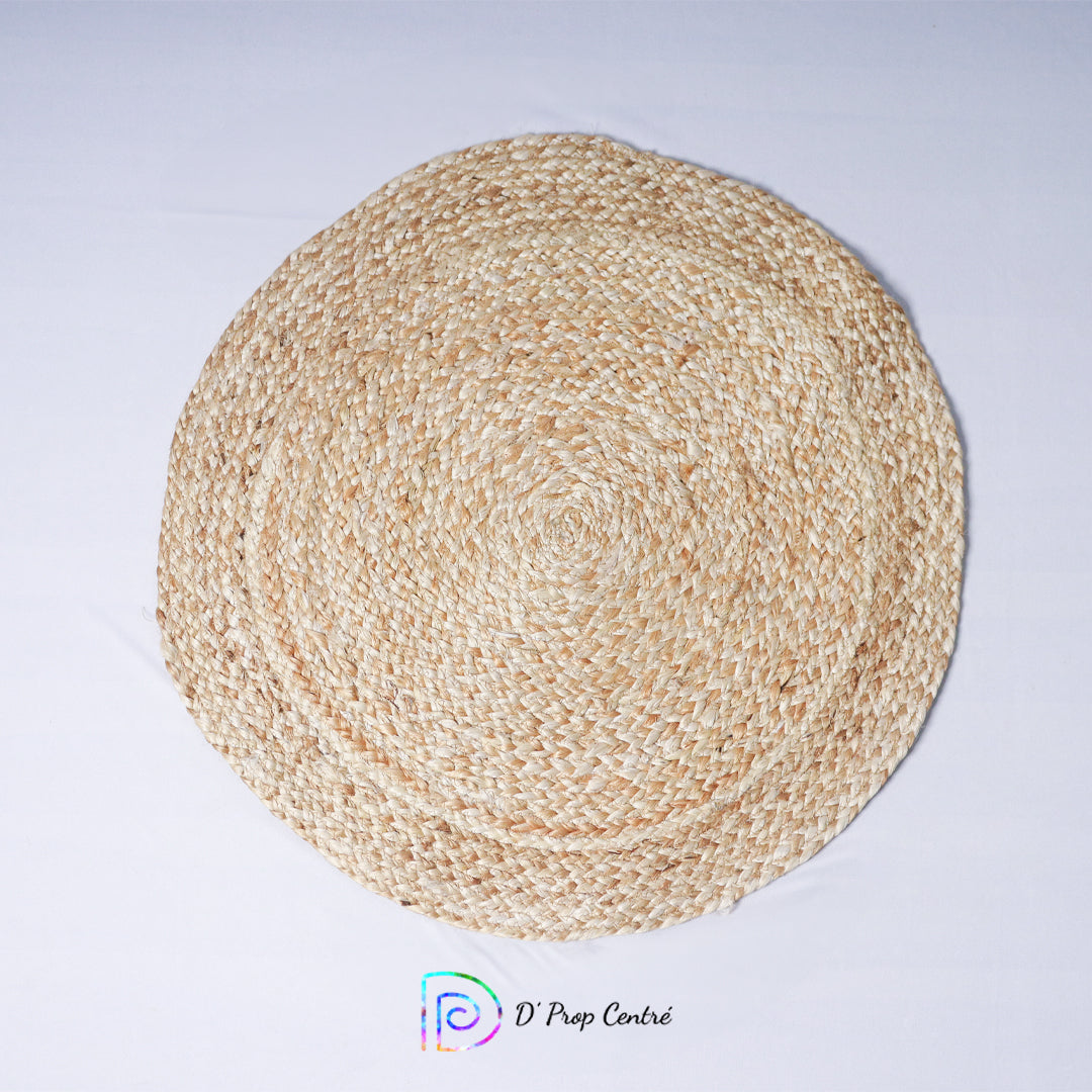 Round Jute Mat