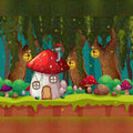 Mushroom Land Backdrop
