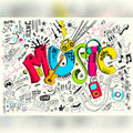 Music Doodle Backdrop