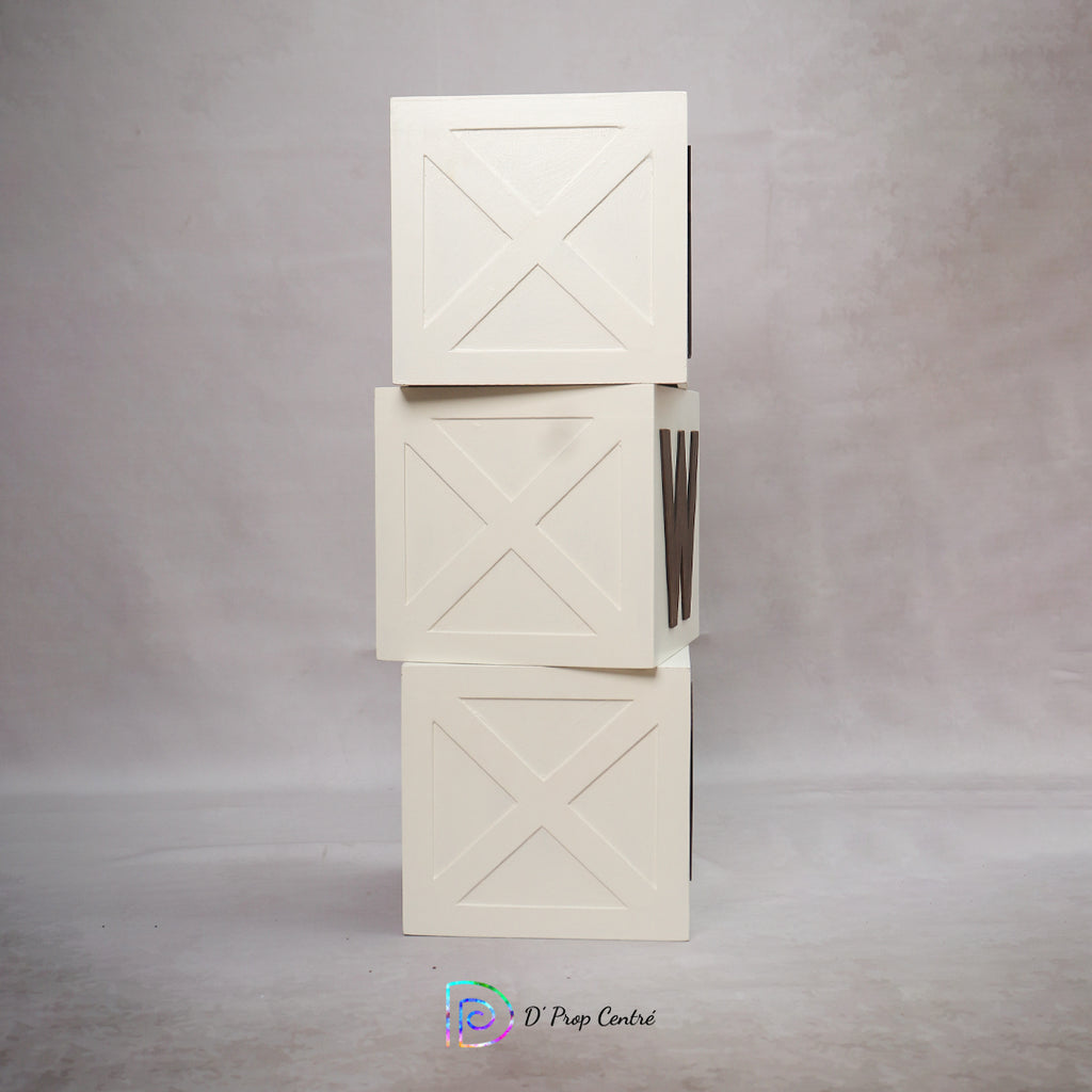 ONE / TWO Apple Boxes (Same Size)