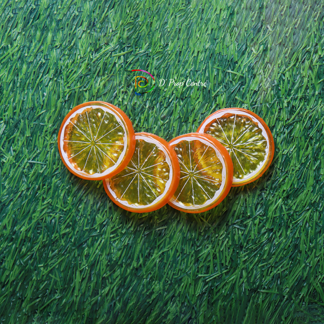 Artificial Orange Slices (Pack of 4)
