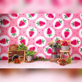 Pink Strawberry Backdrop