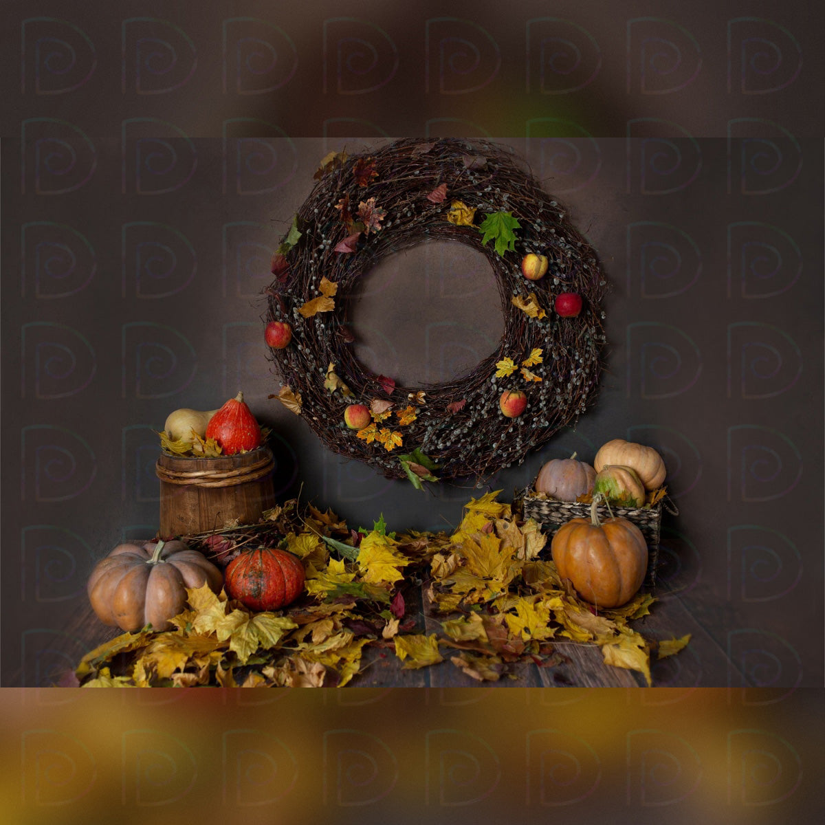 Pumpkin Backdrop