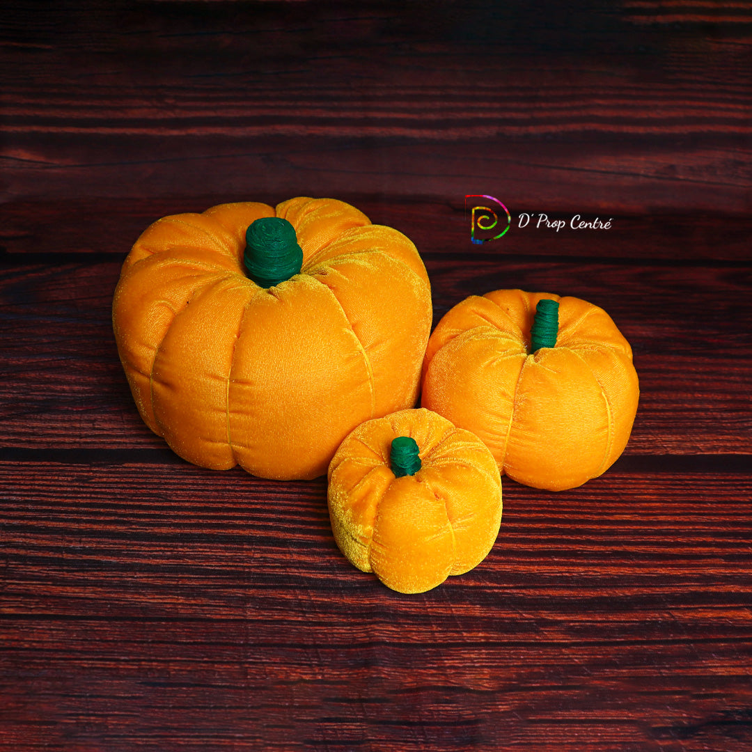Velvet Pumpkin - Set of 3