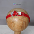Red Floral Headband