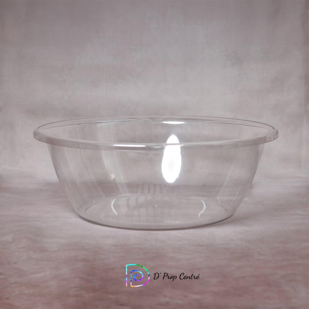 Round Transparent Tub (Self Pickup Only)