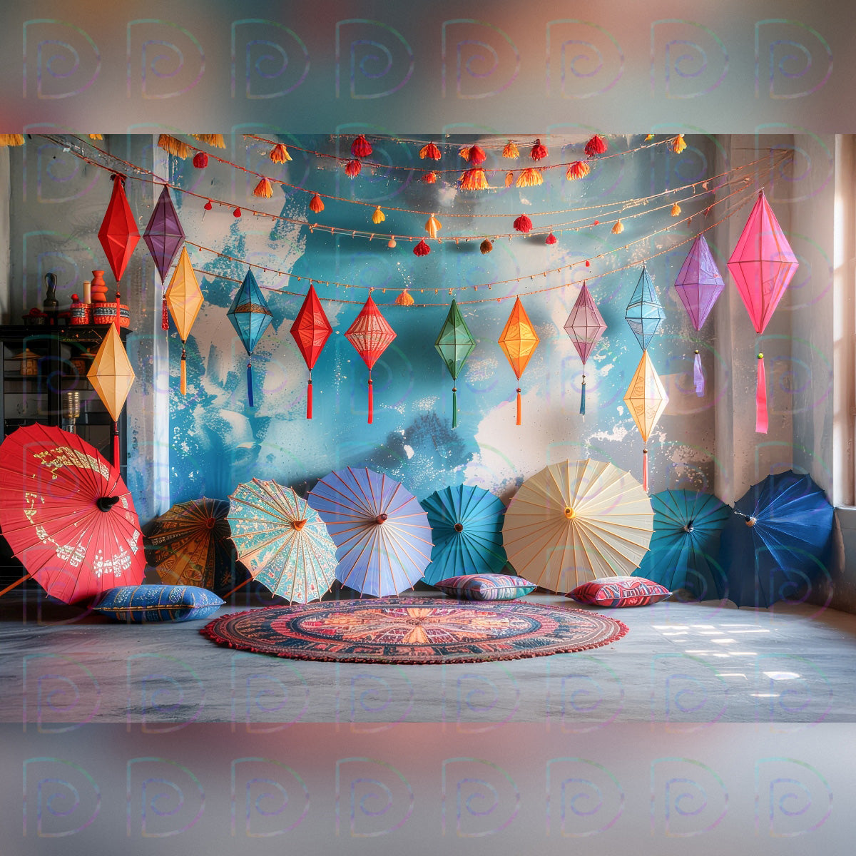 Sankaranthi Backdrop