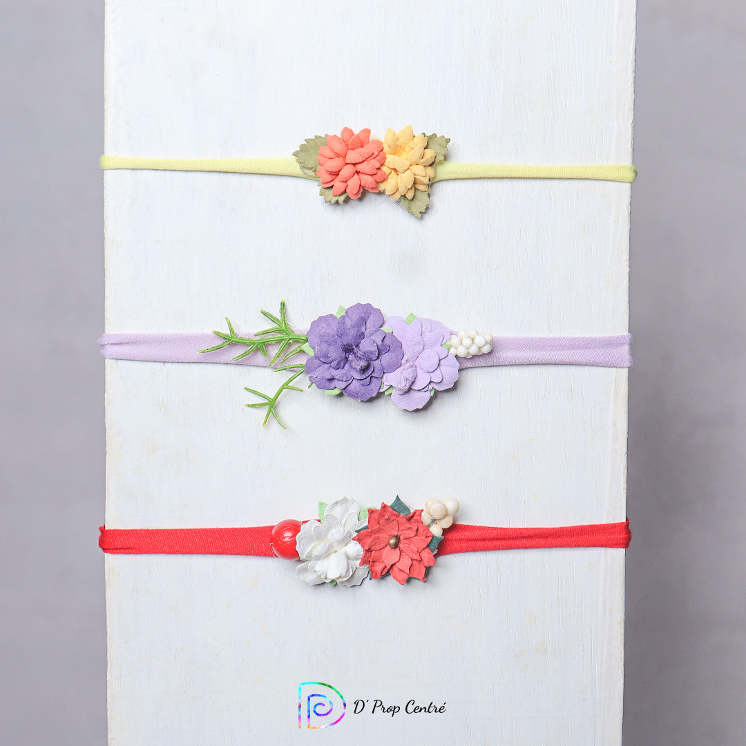 Floral Headband Type 3 (Set of 3)