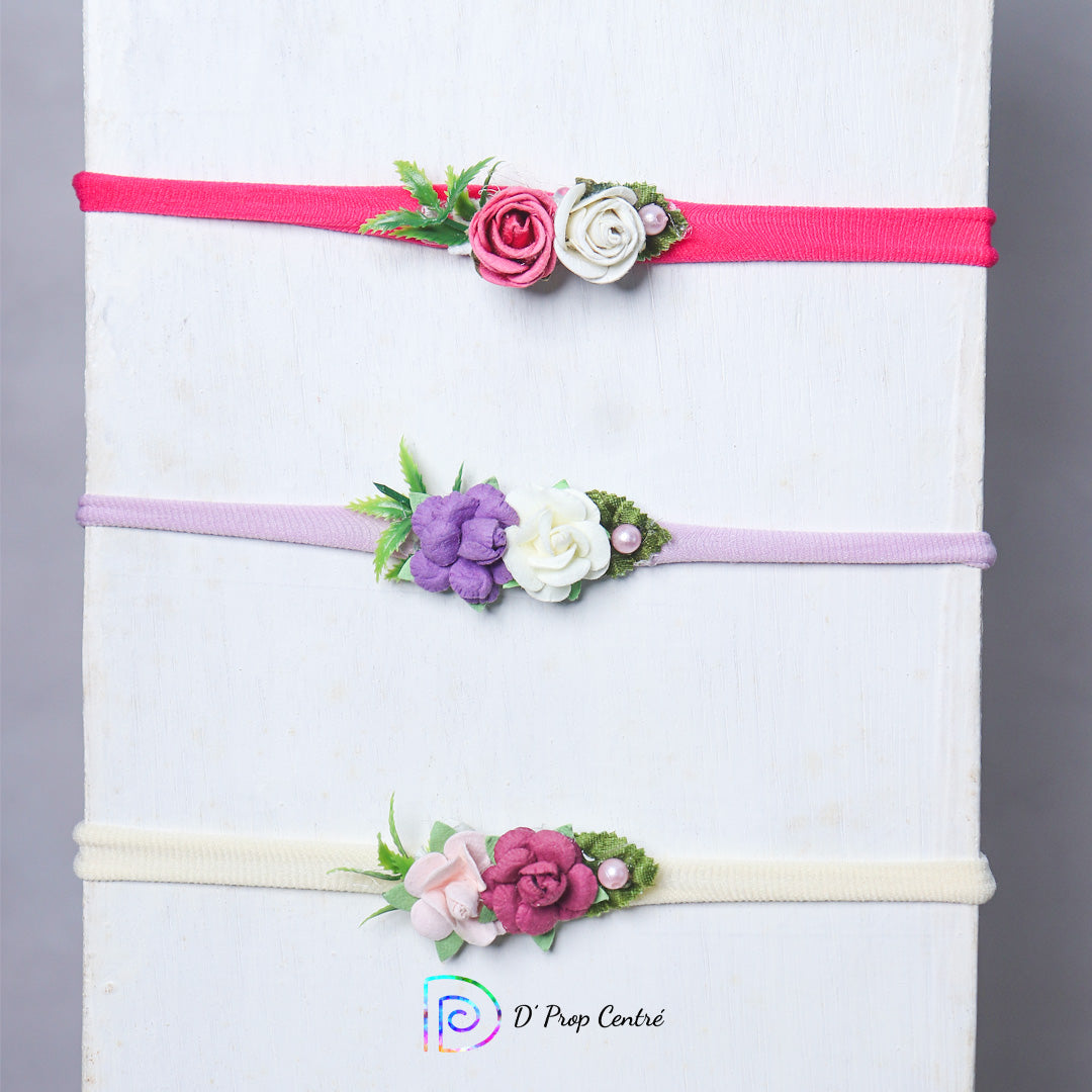 Floral Headband - Type 2 (Set of 3)