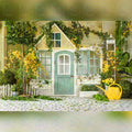 Spring House Backdrop