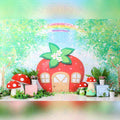 Strawberry Land Backdrop