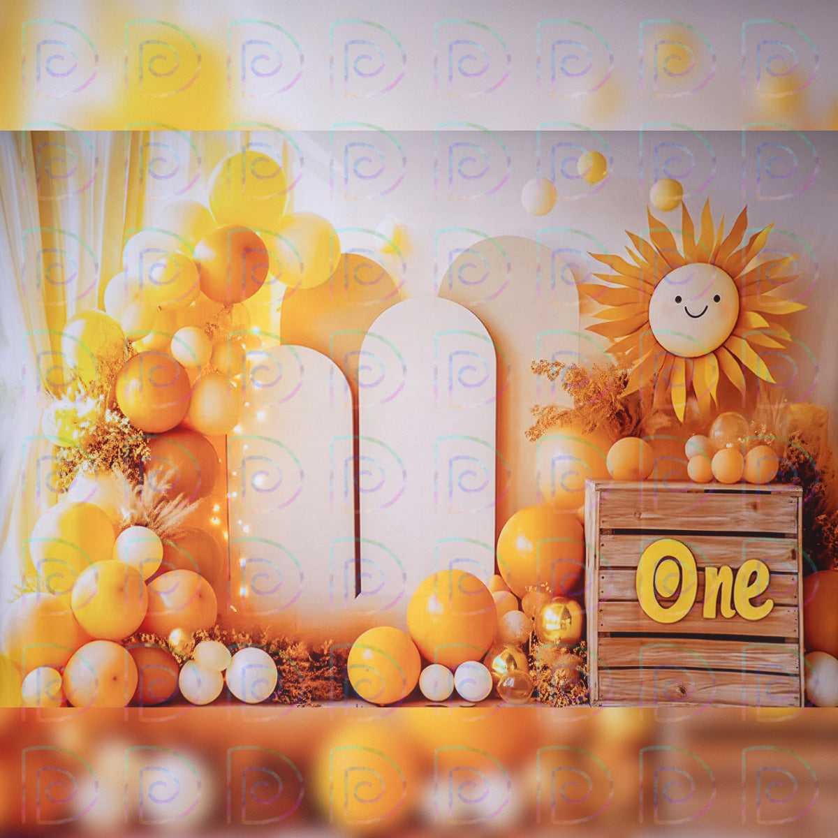 Sunny Arch Backdrop