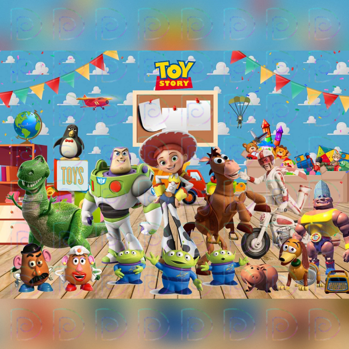 Toystory Backdrop