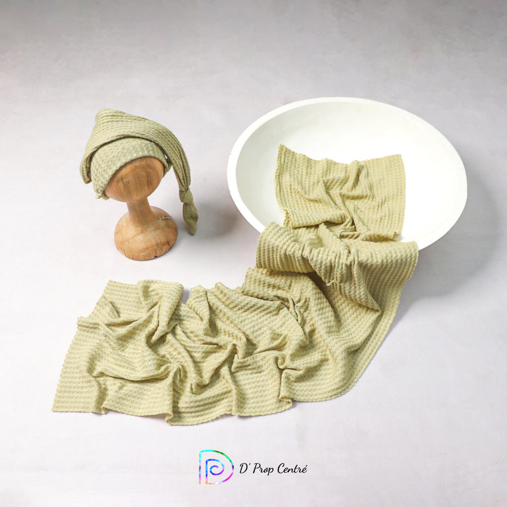 Waffle Wrap with Cap