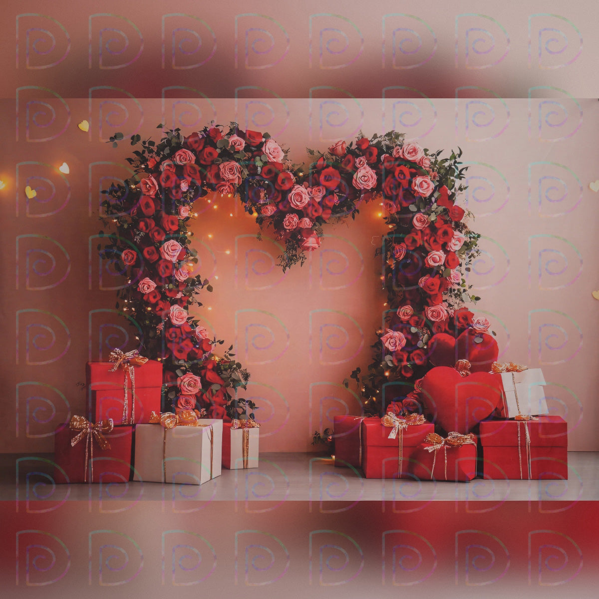 Valentine Arch Backdrop