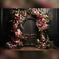 Vintage Floral Door Backdrop