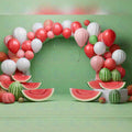 Watermelon Balloons Backdrop
