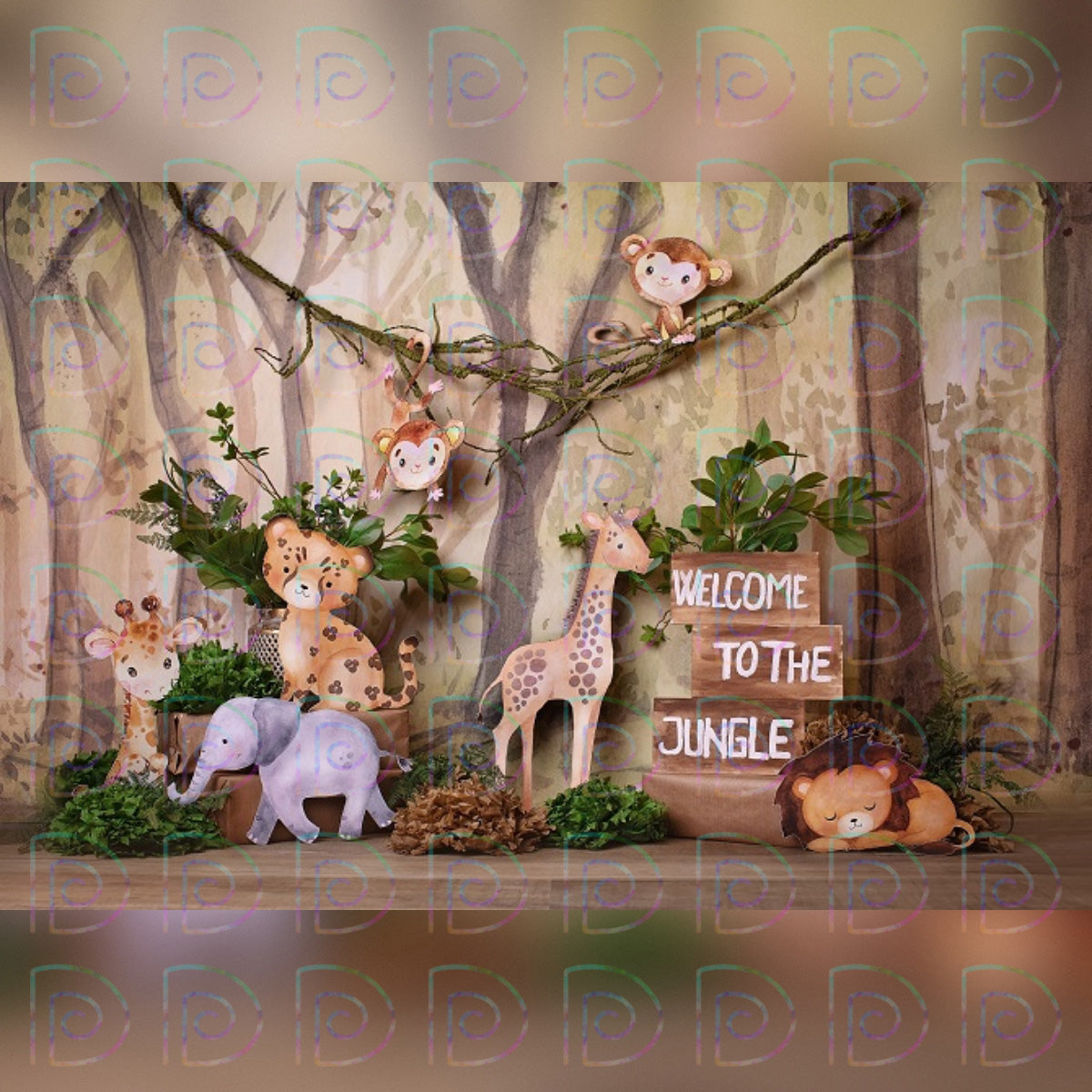 Welcome to Jungle Backdrop