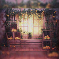 Wooden Lemonade Backdrop