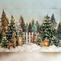 X-Mas Winter Landscape Backdrop
