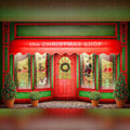 X-Mas Shop Backdrop
