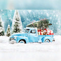 X-Mas Transport Backdrop