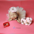 Newborn Pink Tutu Frock Theme