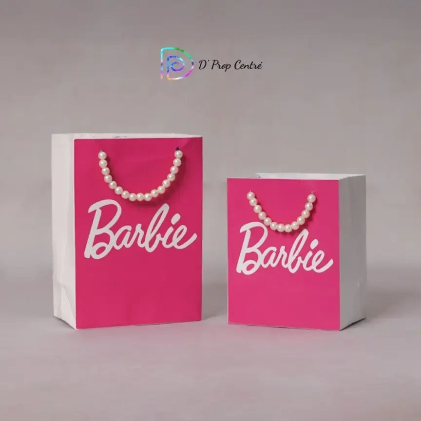 Barbie & Chanel Bags Set of 2 - Dual Side