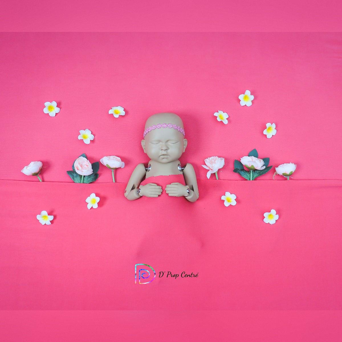 Theme 043 - Newborn Pink Floral Theme
