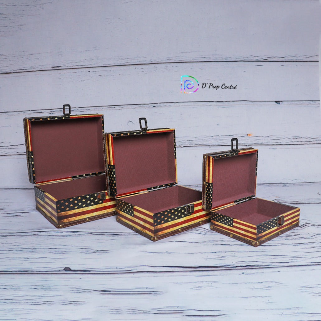 US Boxes - Set of 3