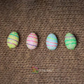 Easters Color Eggs Set of 4